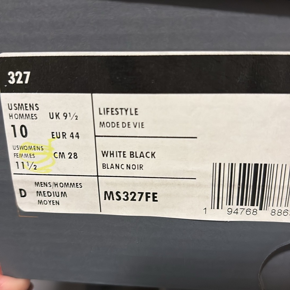 New Balance Women’s Cream, White & Black Retro Runner Sneakers - Picture 11 of 16